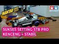 Sukses Setting STB PRO Anti Klontang || TAMIYA MINI 4 WD