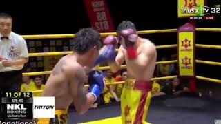 Astrolabio V.S Kaikanha Round 11 knockout Full Fight Highlights | Mano Mano Boxing Story