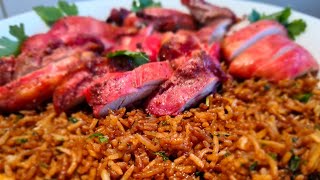 🇸🇷 Surinaamse Nasi Moksi recept|Surinamese fried rice with roasted chicken recipe|