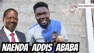 'Nitaenda Addis Ababa, Ethiopia kulinda kura ya Raila Odinga!' Raila diehard Omosh 1hr reveals!!