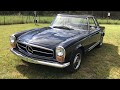 FOR SALE: Mercedes 230SL W113 1965 project Doctorclassic.eu