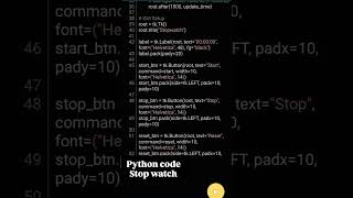 Create a Stopwatch App in Python | Tkinter Tutorial