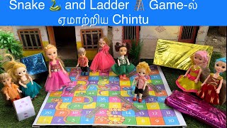 மண்வாசனை Episode 390 | Snake and Ladder Game-ல் ஏமாற்றிய Chintu | Classic Mini Food | Naughty Roja