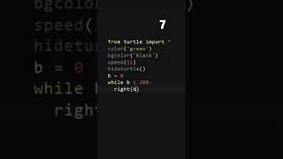 Draw Coronavirus with Python Turtle | #shorts #python #programming #coding