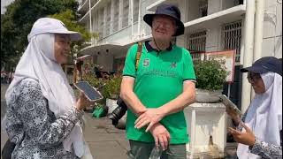 Tourist Hunting in Kota Tua, Jakarta