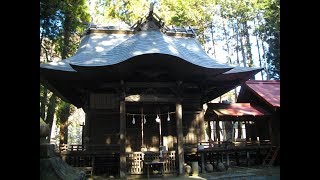 親都（ちかと）神社・・誰かさんの大好きな「力石」（ちからいし）もあるよｗ・・中之条/群馬