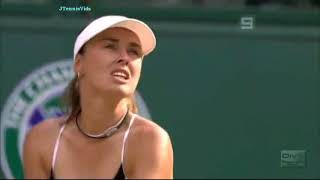 Martina Hingis vs Ai Sugiyama 2006 Wimbledon Highlights