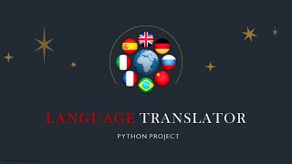 Multilingual Language Translator using Python #project #beginners #translation #tkinter #python