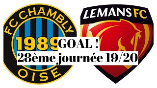 FC Chambly Oise - Le Mans [(1)-2] GOAL 67' (Lassana Doucoure) 28ème journée 2019/20