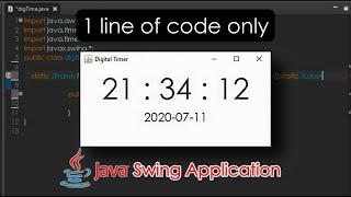 Code GUI Digital Clock/Timer in 2 minutes | RAZ0229