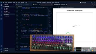 ASMR Programming - Snake Game with javascript - No Talking