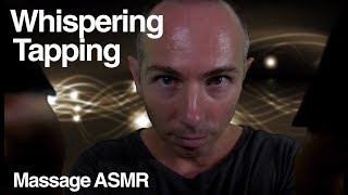 ASMR Tapping Inaudible Whispering