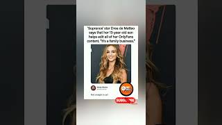 "Drea de Matteo says her 13-year-old son edits her OnlyFans content.' 🚨"#DreaDeMatteo#OnlyFans"