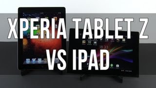 Sony Xperia Tablet Z vs iPad full comparison