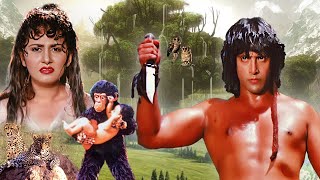 चिंपैंजी का पाला हुआ बच्चा बना जंगल का टार्जन - Tarzan Movie - Rocky, Kirti - Action Adventure Movie
