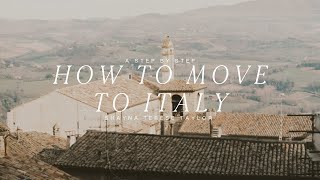 Visa Process | Moving to Italy | Shayna Terese Taylor