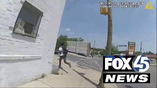 Baltimore Police release body-cam video of shooting of teenage suspect