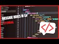 C# message boxes!