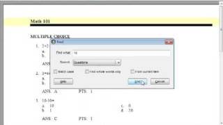 ExamView - Editing Features