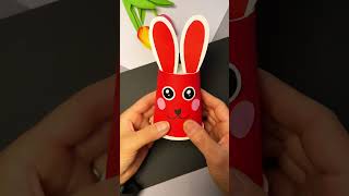 Handmade a Running Funny Bunny #diy