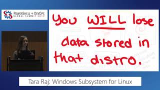 The Windows Subsystem for Linux by Tara Raj