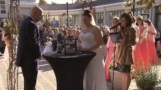 Weddings at funeral homes are so hot right now