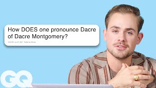 Stranger Things' Dacre Montgomery Replies to Fans on the Internet | Actually Me | GQ