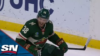 Wild's Ryan Hartman Responds With Game-Winning Tip Shortly After Predators Tie Game