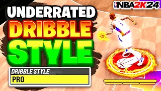 THE DRIBBLE STYLE THAT WILL SAVE GUARDS IN NBA 2K24!