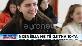 Nxënësja me të gjitha 10-ta: Dua të bëhem mjeke dhe të flas shqip me pacientët e mi