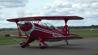 PITTS S-2B N320PS departing KHWY on 9/10/17