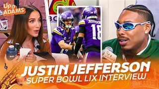 Justin Jefferson Talks NFL Honors, Lombardi Dreams, Sam Darnold \u0026 LSU Legacy | Up \u0026 Adams Show\