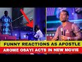 Funny😂😂 Reactions As Apostle Arome Osayi Acts In Gospel Movie