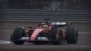 Lewis Hamilton' first laps in Ferrari F1| Fiorano Circuit [4K]