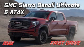 2022 GMC Sierra Denali Ultimate & AT4X | MotorWeek First Drive