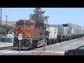 6 3 23 railfanning tehachapi 14th anniversary of bnsf up heavy action kcs ns power and more