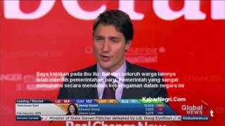 Justin Trudeou, Hijab dan Islam