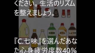 深夜の夜食の調味料は・・・？心理テスト　相互登録