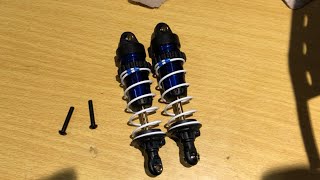 Traxxas GTR Shock Assembly and Install