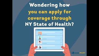 How Can I Apply For Coverage Through NY State of Health?