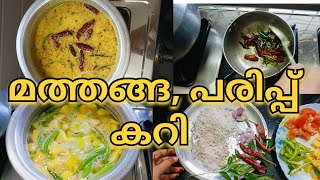 മത്തങ്ങ പരിപ്പ് കറി //SHYBIANNAJOSEPH //cookingvlog//Malayalam