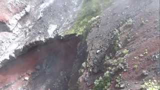 富士山　お中道　大沢崩れ