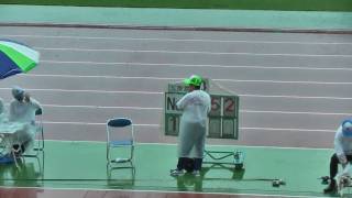 日本学生個人選手権（2010.6.18）　三段跳（岐阜経済大学）