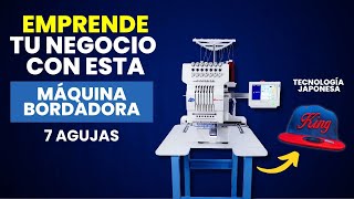 Conoce la Máquina Bordadora de 7 Agujas de Happy Japan | Caralbo Bordadoras MX