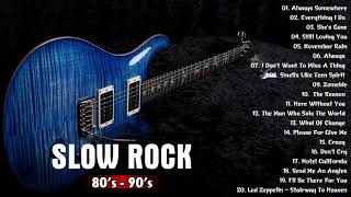 Slow Rock Songs 80s, 90s - Best Rock Ballads of All Time - Rock love song nonstop
