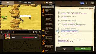 CodeCombat - Sarven Savior - JavaScript