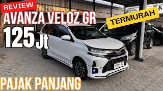 TOYOTA AVANZA VELOZ GR TAHUN MUDA PAJAK PANJANG TERMURAH GARASI NAP