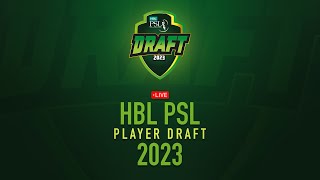 Live | HBL PSL Player Draft 2023 | #HBLPSLDRAFT #HBLPSL8