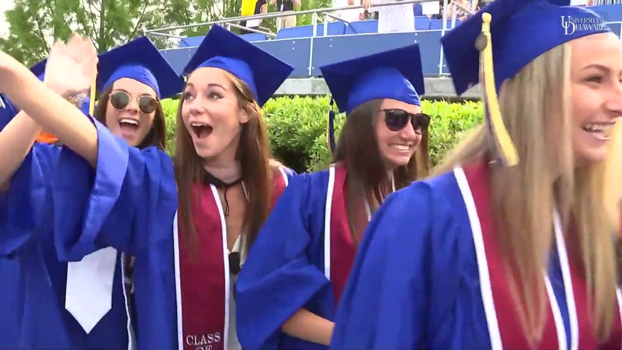 University Of Delaware's 2019 Commencement Ceremony - YouTube