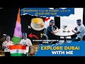 दुबई मध्ये ६५०० रु सोन्याची कॉफी प्याली|Indian Flag on Burj Khalifa|gold coffe in dubai|dubai market